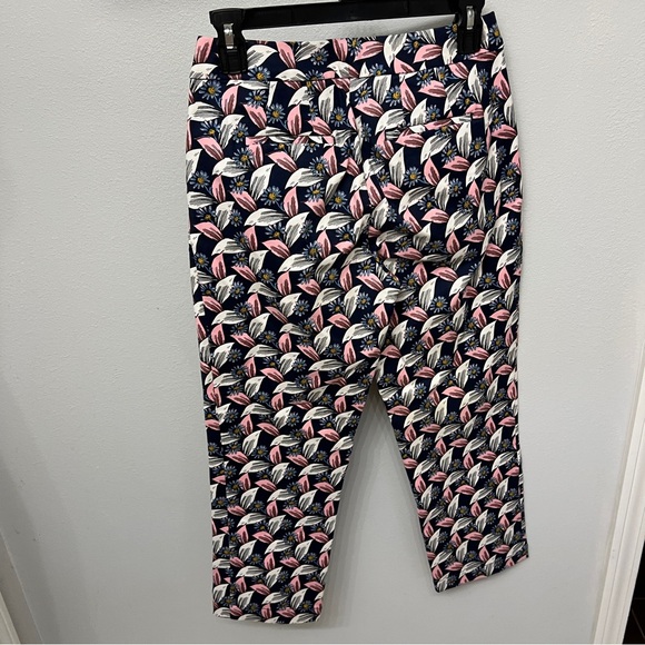 Boden Floral Geometric Dress Pants Size 4L - Picture 4 of 6